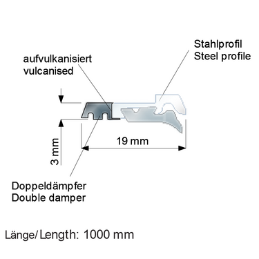 E 2 DD 钢型材与阻尼器