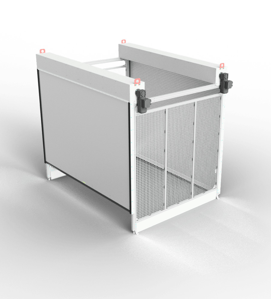 3D-Model Rolling Gate Workpiece Sluice