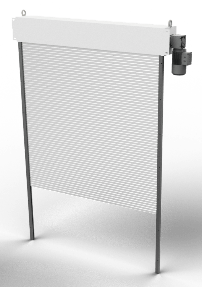 3D-Modell Maschinenschutztor für Verpackungsmaschine