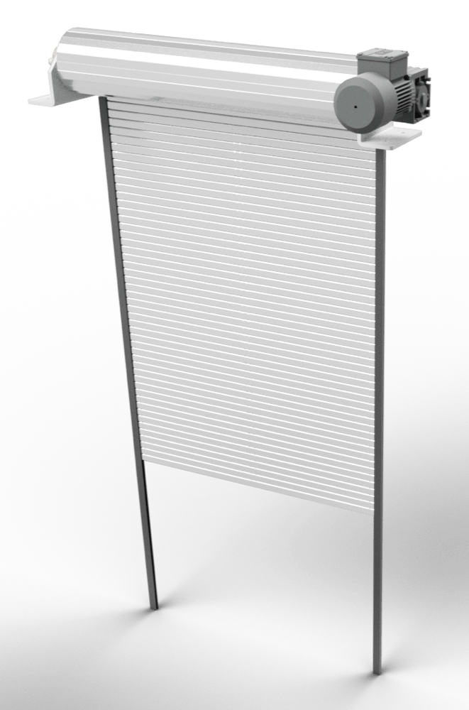 3D-Modell Rolltor für Beschickung und Zugang