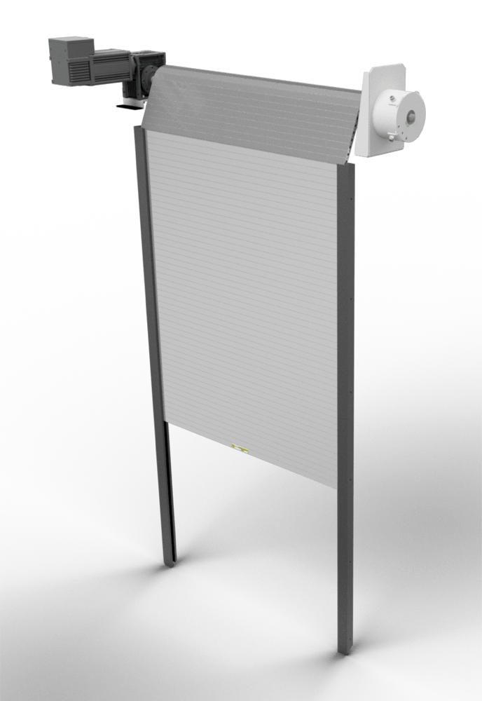 3D-Model Rolling Gate for Machine Tool