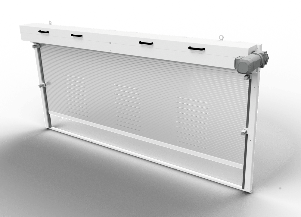 3D-Model Rolling Gate for a Grinding and Polishing Machine