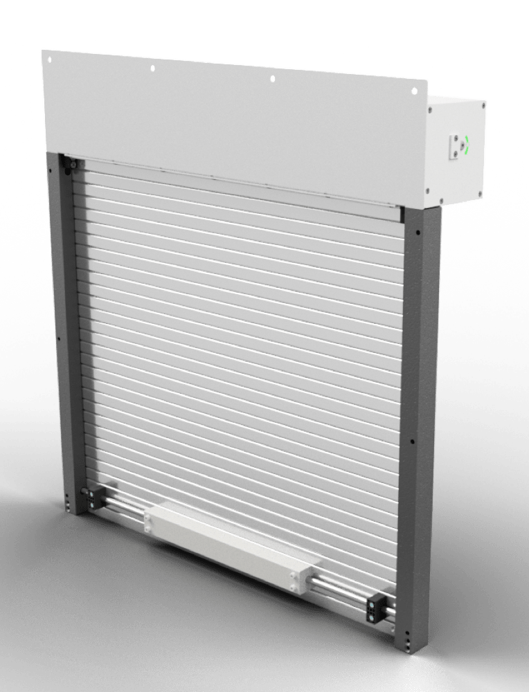 3D-Model Rolling Gate with Interlock