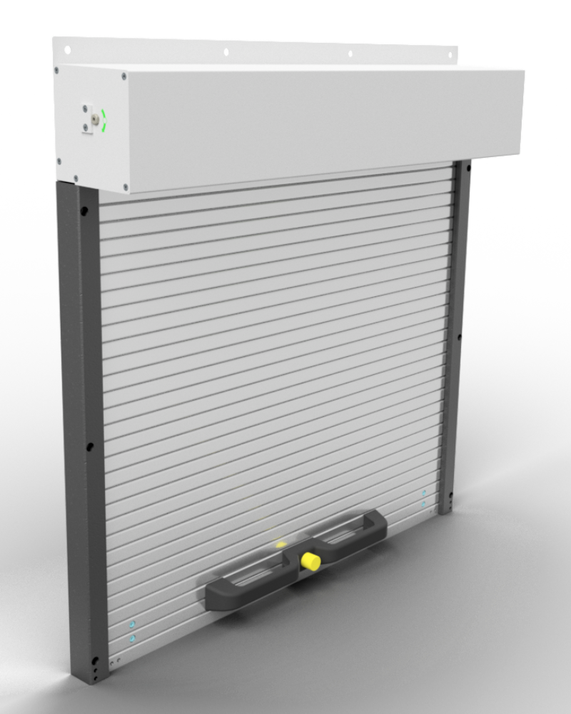 3D-Model Rolling Gate with Interlock