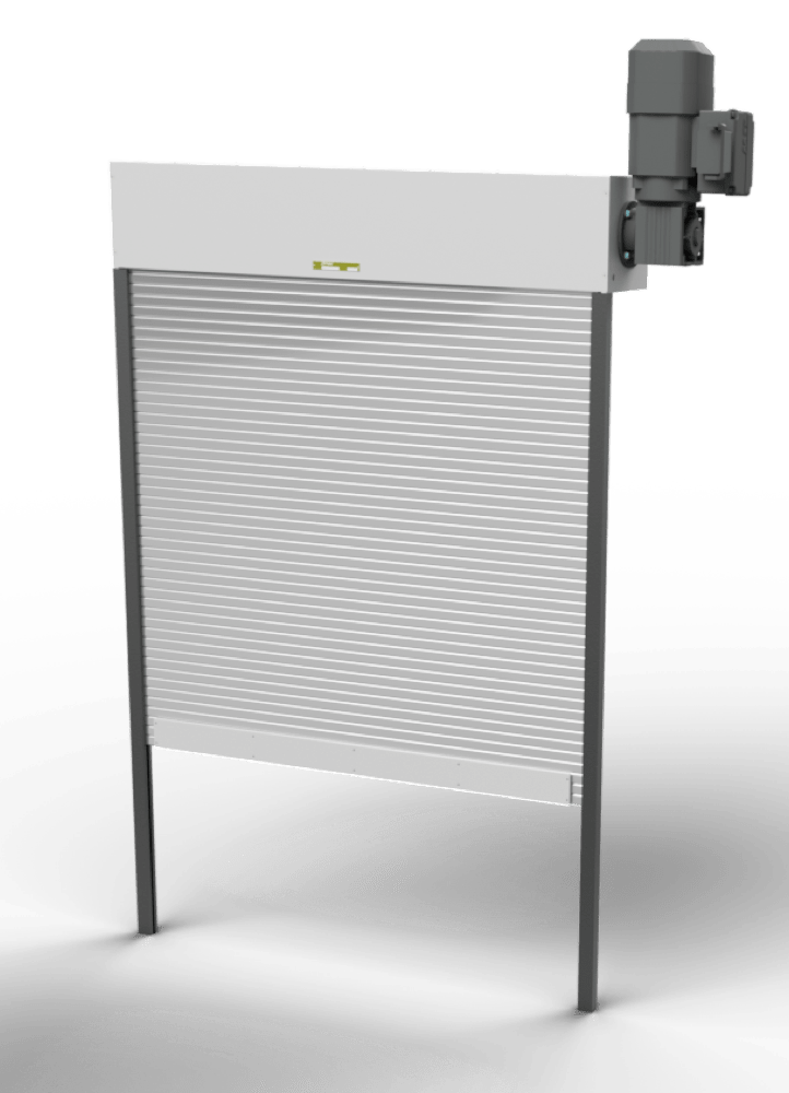 3D-Model Rolling Door with Housing