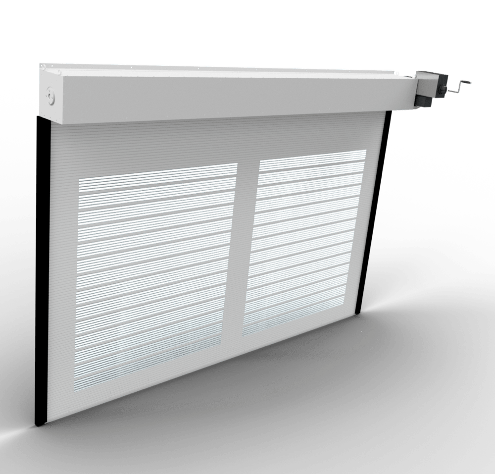 3D-Model Rolling Gate for Service and Tool Change