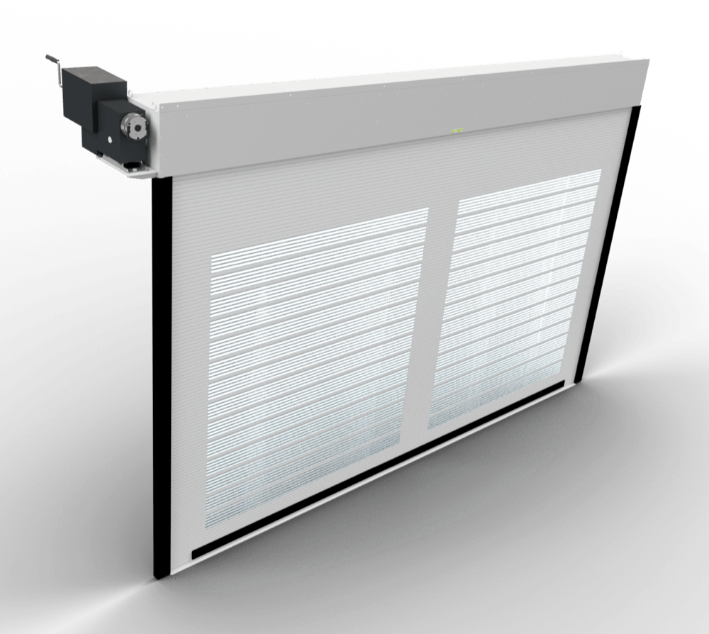 3D-Model Rolling Gate for Service and Tool Change
